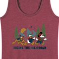 thumbnail image 3 of Mickey & Friends - Hiking The High Road - Women's Racerback Tank Top, 3 of 5