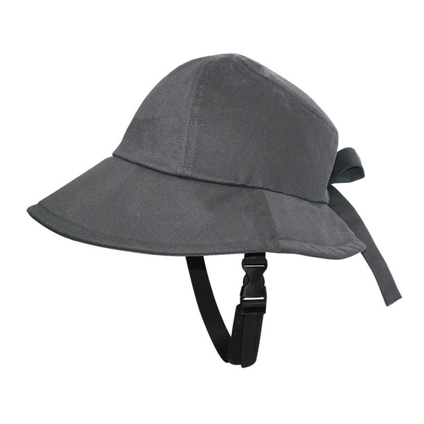 Sombrero de pescador Yuyangstore protección solar plegable elegante gris