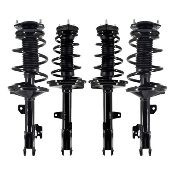 Front-Rear Set 4 Quick Complete Strut For 2004-2007 Toyota Highlander FWD