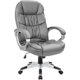 thumbnail image 1 of Homall Office Chair High Back Computer Desk Chair, PU Leather Adjustable Height Modern Executive Swivel Task Chair My Lux Decor Round, 1 of 10