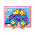 thumbnail image 4 of 2Pack Plush Ball Sticker Sticky DIY Handmade Art Kits for Kids - Art Activities Early Leaning Toys, 4 of 5