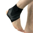 thumbnail image 3 of Under $5 Socks Black Adjustable Ankle Foot Support Elastic Brace Guard Football Basketball Sock, 3 of 9