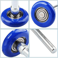 thumbnail image 3 of 12 Rouleaux de Porte de Garage Scellés en Nylon 1.8 Pouces, Silencieux/ et Haute Charge, Haute Performance, Bleu, 3 of 7