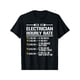 thumbnail image 2 of Funny Electrician Hourly Rate Humor Gift Unisex T-Shirt, 2 of 7