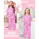 thumbnail image 2 of Conjunto de Pijamas Sylfairy para Niñas de Seda Satinada Rosa con Gato para 7-8 Años, 2 of 6