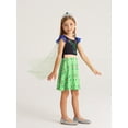 thumbnail image 2 of Vestido WonderBabe Snow Queen Princess para niñas 1-2T, 2 of 7