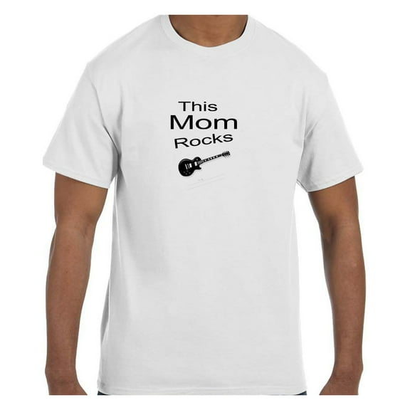 Tshirt Mother's Day This Mom Rocks Guitar