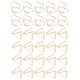 thumbnail image 1 of Clips de papel triangulares, 30 piezas, clips de papel lindos, clips de papel geniales, clips de papel lindos, los mejores en su clase, 1 of 14