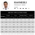 thumbnail image 3 of HAOMEILI Men's Suit Vest Business Formal Dress Waistcoat Vest with 3 Pockets for Suit or Tuxedo, 3 of 7