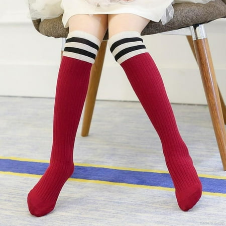 

Kids Sport Football Soccer Long Socks Over Knee High Sock Baseball Hockey Sock Stockings for 1-15Y