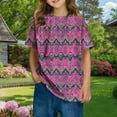 thumbnail image 1 of Liquidation d'Été! T-shirt Imprimé pour Tout-Petits Garçons Filles Mode Mignon Col Rond Imprimé Manches Courtes T-shirt Soldes Aujourd'hui Liquidation!, 1 of 6