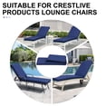thumbnail image 7 of Crestlive Products Chaise Lounge Cushion, Outdoor Cushion for Patio Furniture,Dark Blue, 7 of 7