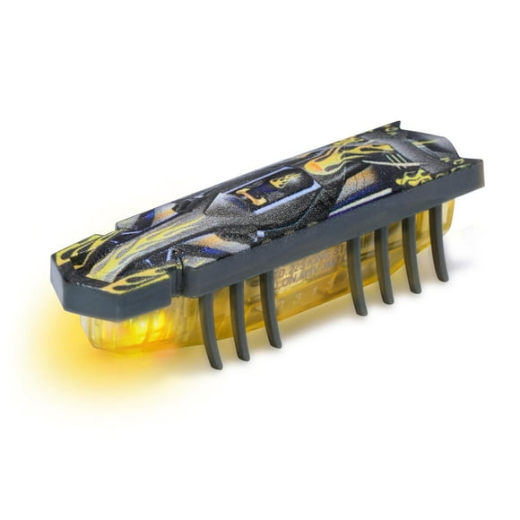 HEX BOTS Flash Nano Single, jouets sensoriels lumineux pour enfants et chats avec technologie de vibration, jouets insectes et mini robot pour enfants à partir de 3 ans