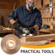 thumbnail image 5 of 3pcs Angle Grinder Polishing Pad Wood Carving Disc Set, 5 of 6