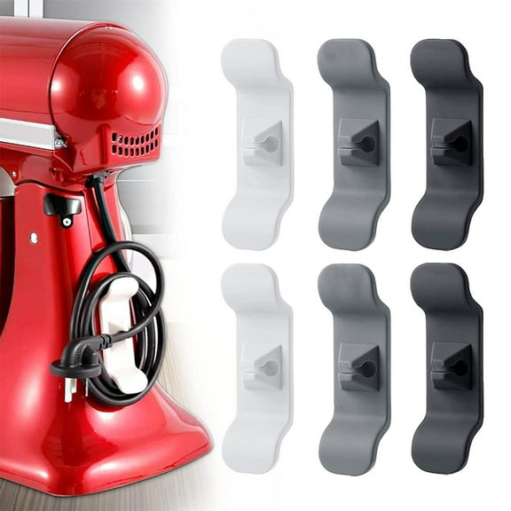 6 Pcs Cord Organizer for Kitchen Appliances Cord Wrap Cord Holder Cable Organizer for Home Appliances Wire Keeper Around