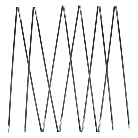 1 Set of Camping Tent Pole Kit Fiberglass Tent Pole Outdoor Tent Pole Camping Tent Accessory