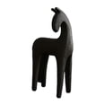 thumbnail image 3 of Estatua de caballo, escultura animal, artesanía, figura decorativa, decoración de mesa. Negro Pequeño, 3 of 9