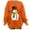 Orange, variant on asdoklhq Plus Size Christmas Clothing,Christmas Sweatshirt for Women Oversized Graphic Casual Crewneck Long Sleeve Pullover Sweatshirt Tops Shirt Blouse