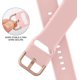 thumbnail image 4 of Compatible con correas de Apple Watch de 41 mm, 40 mm y 38 mm, correa de repuesto deportiva de silicona suave con cierre clásico para iWatch Series SE 7, 6, 5, 4, 3 y 2., 4 of 5