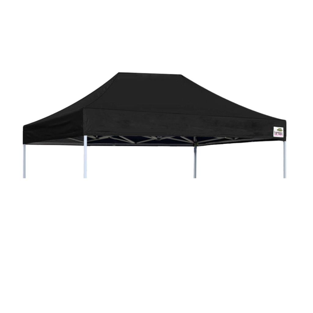 Instant Ez Canopy Top Cover ONLY Eurmax New Pop Up Canopy Replacement Canopy Tent Top Cover 5x5,Black 