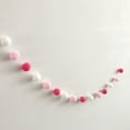 thumbnail image 6 of Grofry Nordic Style Colorful Pom Pom Ball Hanging Garland Birthday Party Nursery Decor White And Pink And Rose, 6 of 8