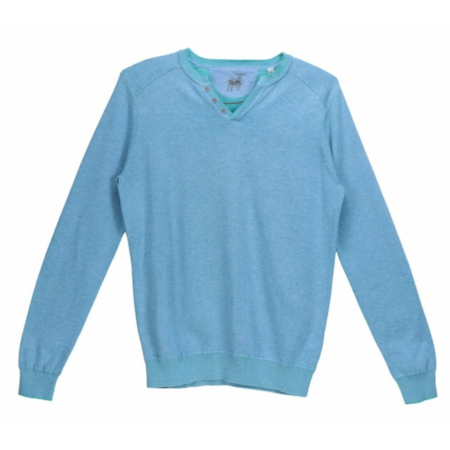 Raffi Pull Réversible en Coton à Manches Longues pour Hommes - S