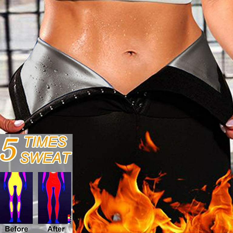 Cargo Pants Women Sweat Sauna Yoga High Waist Trainer Leggings Compression  Workout Body Shaper Ts Trousers For Female