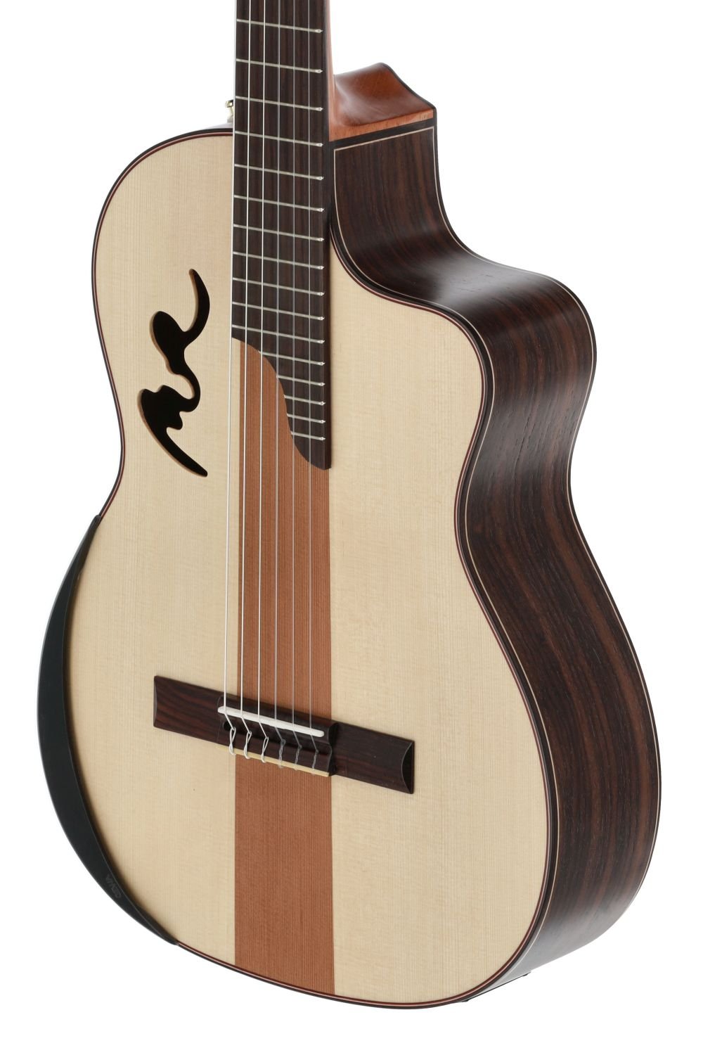 Manuel Rodriguez Electro-Acoustic Guitar Café Cortado, Indian Rosewood 4/4