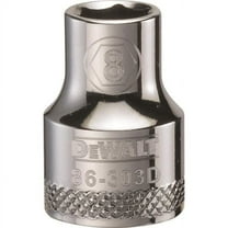 Stanley Tools 227732 8mm 6 Point Socket - 0.37 in. Drive
