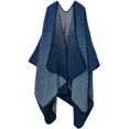 thumbnail image 1 of LinYooLi Women's Fashion Winter Oversized Blanket Poncho Cape Shawl Cardigans, 1 of 9