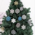 thumbnail image 3 of Árbol De Navidad Brillo Copo De Nieve Colgante Para El Hogar Año Nuevo Fiesta De Navidad Decoración De Invierno 36 Piezas Monstrate HA038333-00, 3 of 6