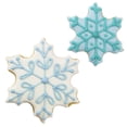 thumbnail image 5 of Ann Clark Christmas Snowflake Cookie Cutter Set, 2-Piece, Made in USA, 5 of 6