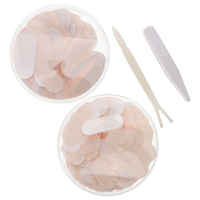2 Boxes Double Eyelid Tape Eye Stickers For Crafts Tape For Eyelash Extensions Sticky Tape Eye Lid Tape For Hooded Eyes Invisible Lid Lifting Treatment Invisible Double Eyelid Tape