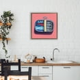 thumbnail image 3 of Stupell Industries Mid-Century Wild Sardines on Pink Brown Floating Frame Canvas Art, 18 x 18, by Kate Jarvik Birch, 3 of 8
