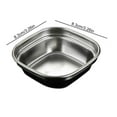 thumbnail image 3 of Stainless Steel Dipping Dishes, Stackable Soy Dipping Bowls, Multi-Compartment Seasoning Container, Versatile Korean-Style Dish for Barbecue, Ideal for Sauces and Small Plates, 3 of 7
