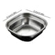 thumbnail image 3 of Cuencos de Acero Inoxidable para Salsas, Versátil Juego de Platos para Condimentos de Estilo Coreano, Apilables, con Múltiples Compartimentos, Acero 304 Apto para Uso Alimentario, Bordes Redondeados, 3 of 7