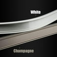 thumbnail image 2 of GXCZ Curtain Rods 70-600cm Bendable Curtain Track Ceiling/Wall Mounted, Sliding Curtain Rail Set For Curved Shower Curtain &amp; Rv(Champagne-ceiling,200cm(2 * 1m)), 2 of 7