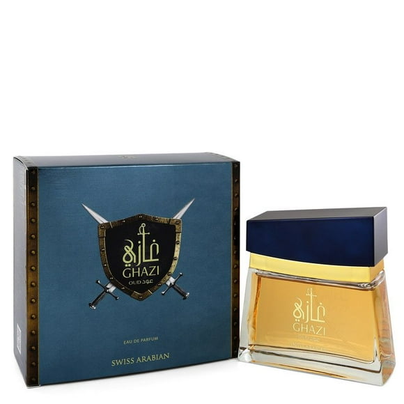 Swiss Arabian Ghazi Oud by Swiss Arabian Eau De Parfum Spray 3.4 oz Pack of 2