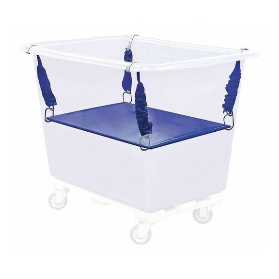 Royal Basket Trucks Poly Spring Lift Kit,16 Bu,Blue G16-BBX-PSN