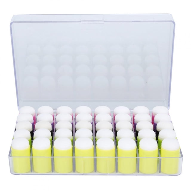 Finger Sponge Daubers,40pcs Finger Sponge Daubers Finger Painting Sponge Craft Drawing Finger Sponge Solid Performance