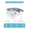 thumbnail image 4 of Twin Quilt Bedding Set, Coastal Sea Turtles Reversible Summer Quilt 3 Pieces, Blue Summer Coral Ocean Beach Lightweight Bedspreads Coverlets with 2 Pillow Shams for All Seasons, 4 of 5