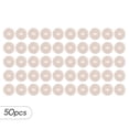 thumbnail image 1 of Eccomum 50pcs Guitar Strap Felt Button Washers Locks Blocks Guitar Parts Accessories, 1 of 6