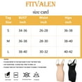 thumbnail image 5 of FITVALEN Full Slips for Women Under Dresses Tummy Control Dress Slip Shapewear Seamless Body Shaper Cami, 5 of 6