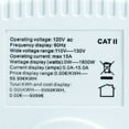 thumbnail image 3 of Stanz (TM) Plug Power Meter Monitor Energy Watt Voltage Amps Meter with Electricity Usage Monitor Max 15A 1800W, 3 of 4