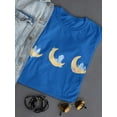 thumbnail image 3 of Crystal Moons Shaped T-Shirt Women -Image by Shutterstock, Female XX-Large, 3 of 4