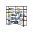 thumbnail image 1 of Safco 48"x18" Industrial Wire Shelving in Black, 1 of 4