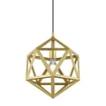 thumbnail image 4 of 41328-33 Livex Lighting Ashland - 1 Light Pendant In Geometric Style-20.75 Inches Tall and 13 Inches Wide-Soft Gold Finish    -Traditional, 4 of 11