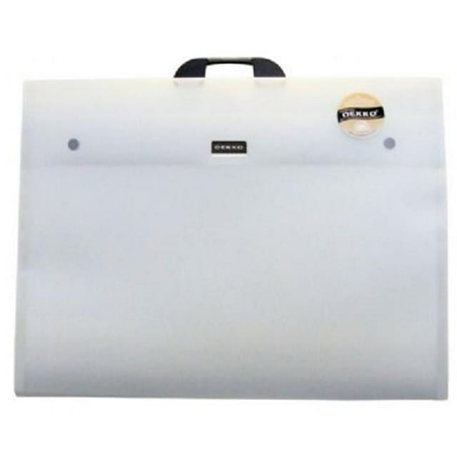 Dekko DK0108 Folio en Polypropylène 23 Po x 31 Po - Blanc Cristal