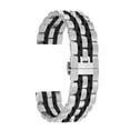 thumbnail image 1 of 20mm Stainless Steel Watch Bands with Straight End Quick Release Watch Bracelet Strap Polished Watchband with Butterfly Buckle Compatible with 20mm Smart/Traditional Watch, 1 of 8