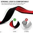 thumbnail image 2 of Minzimin Reflective Dog Collar， Soft Neoprene Padded Pet Collar with D Tag Ring, Adjustable for Small Dogs, 2 of 5